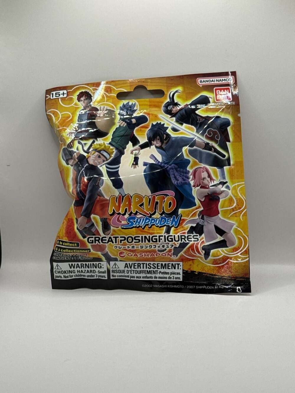 Naruto Shippuden Great Posing Figures Gashapon Blind Pack